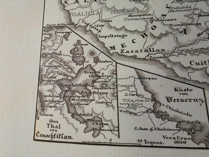 1854 Spanish & Portuguese Colonial Empire Map - Vintage Historical Atlas Print
