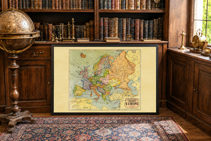 1925 Europe - Historical Wall Map of the Interwar Period
