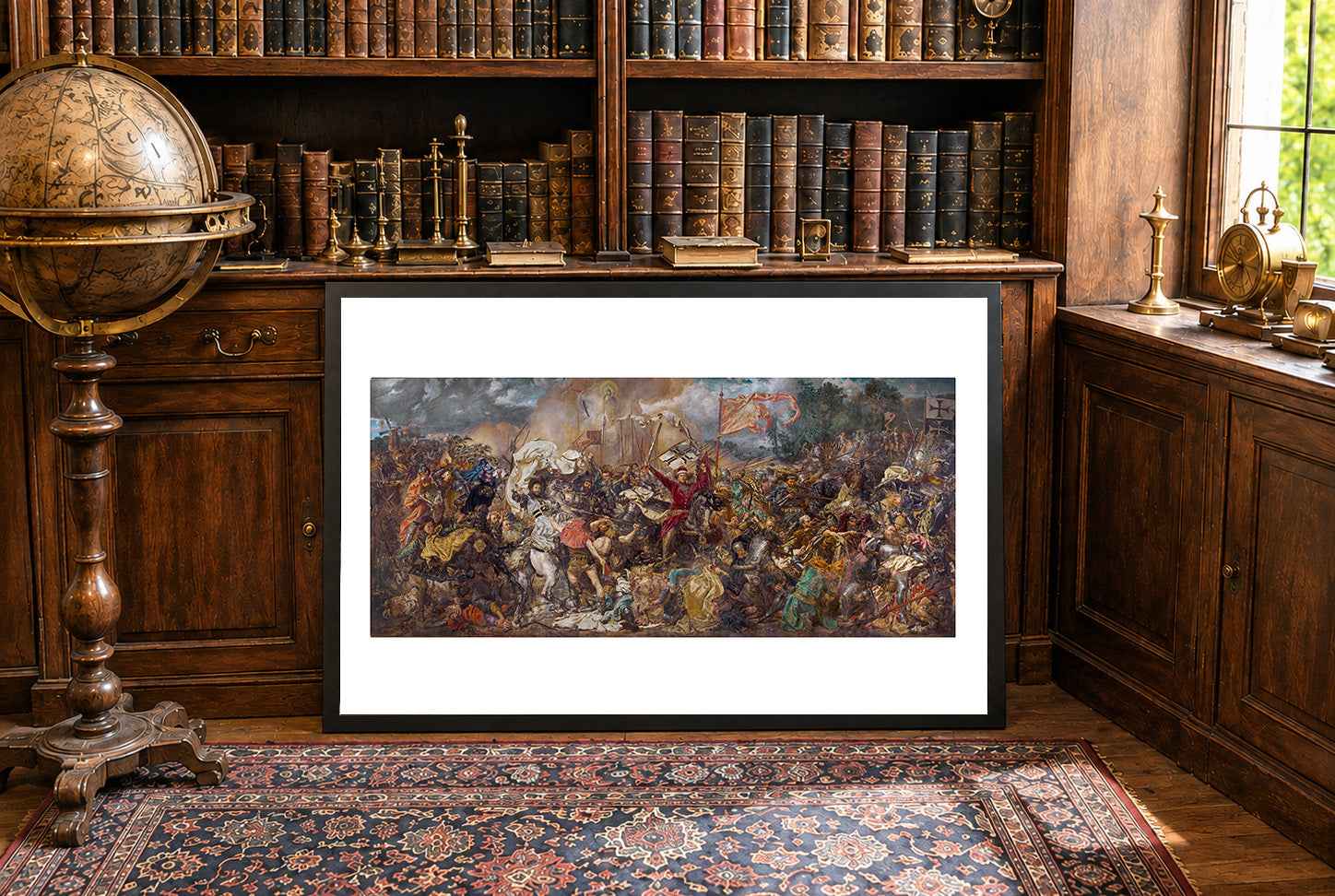 Battle of Grunwald Poster - Jan Matejko 1878, Polish History Painting Wall Art