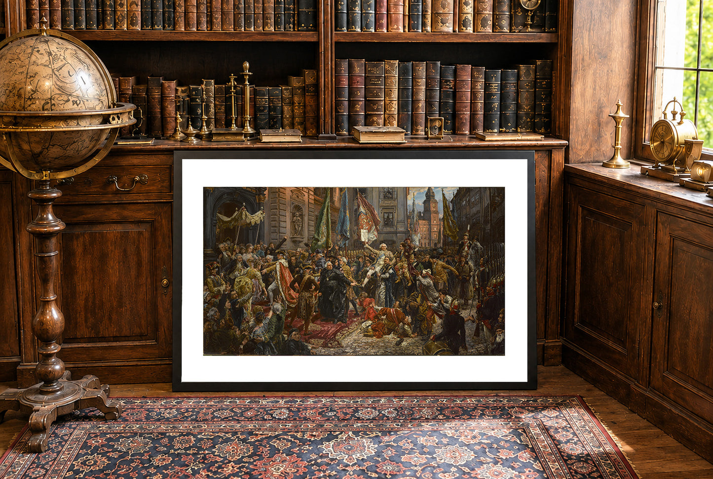 Plakat „Konstytucja 3 Maja 1791” - Jan Matejko, Historyczne Malarstwo Polskie