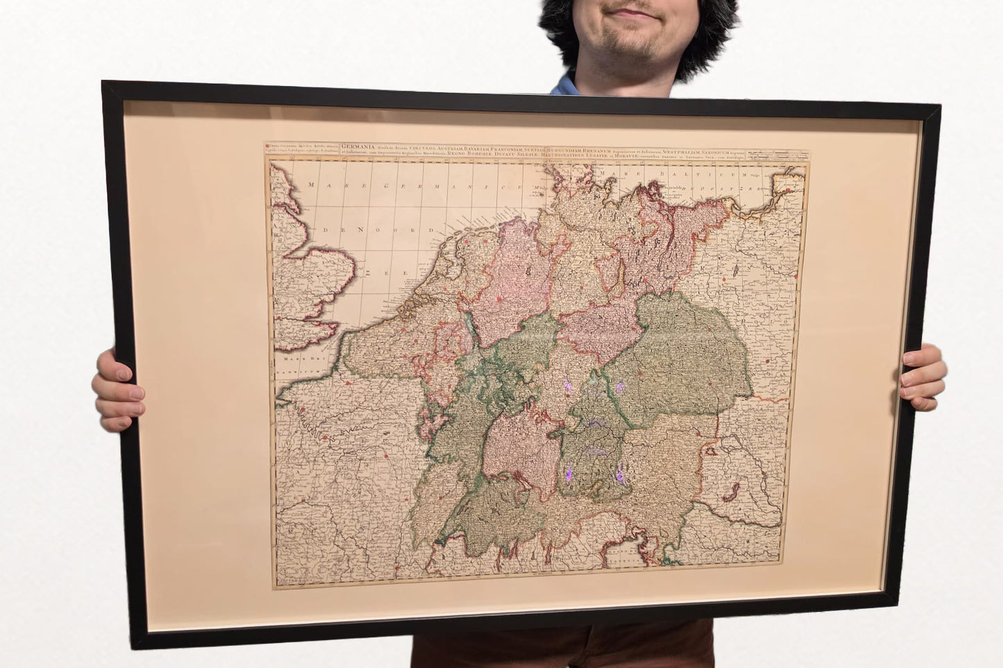 Holy Roman Empire 1740 – Historical Map of Central Europe