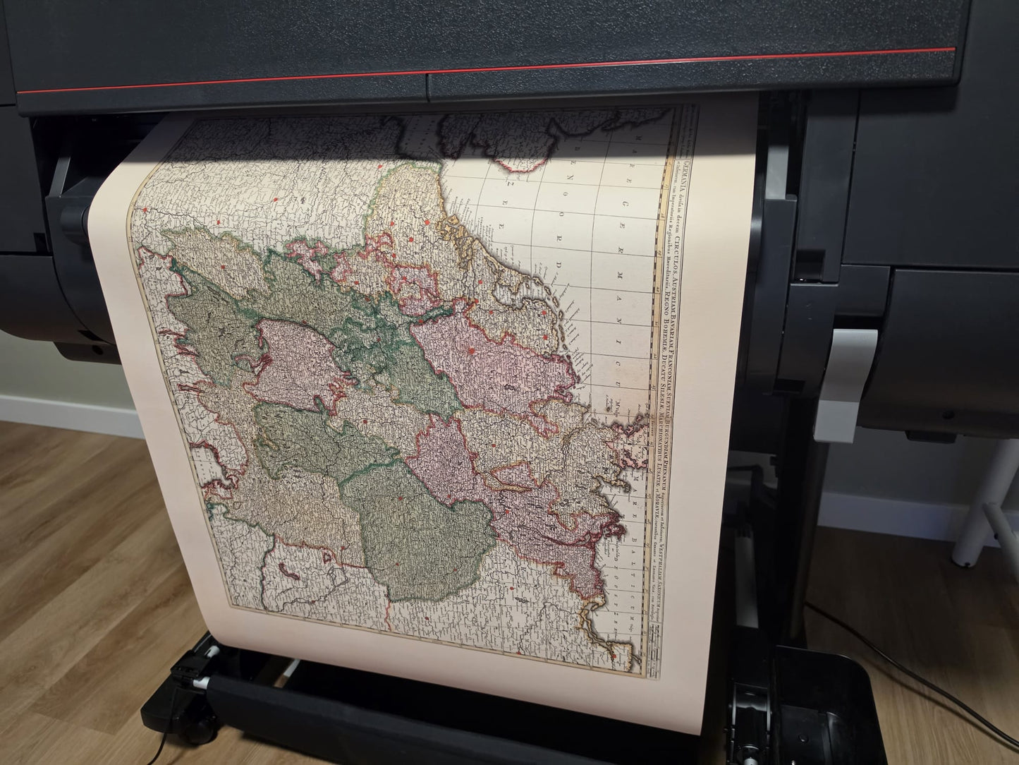 Holy Roman Empire 1740 – Historical Map of Central Europe
