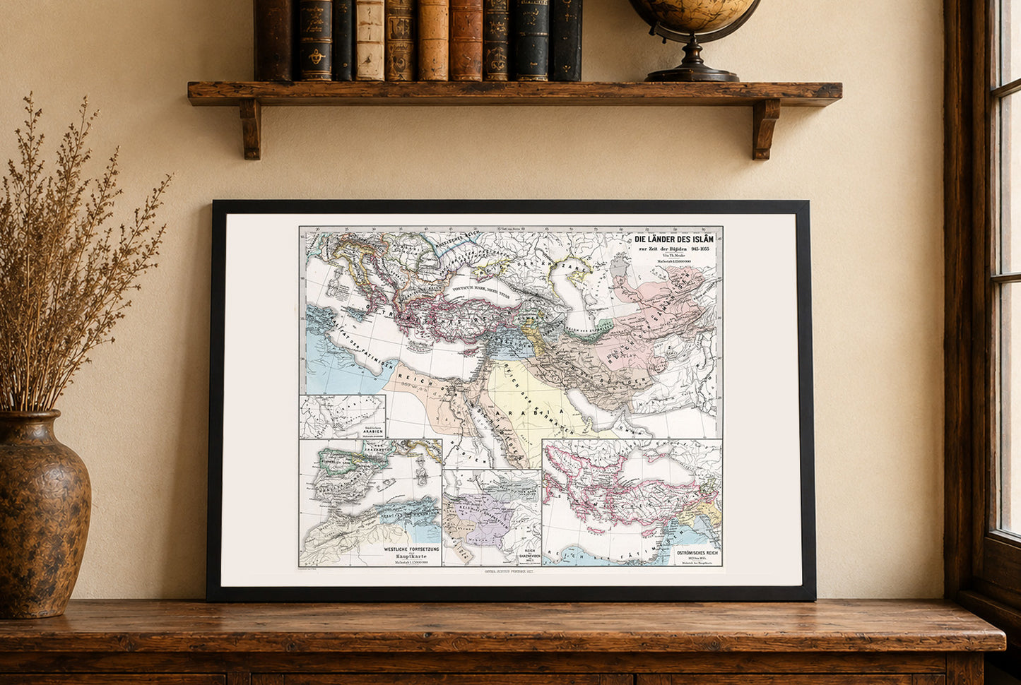 Islamic World 945–1055 - Map of the Buyids, Fatimids, and Abbasids