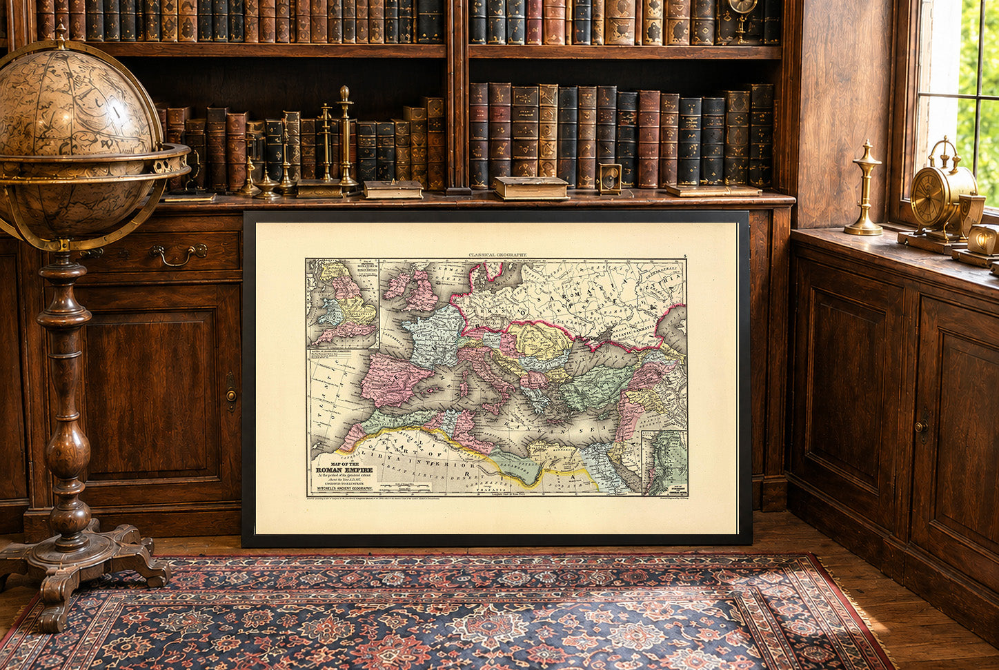 Roman Empire AD 107 - Map of the Empire Under Trajan - Strategy Maps