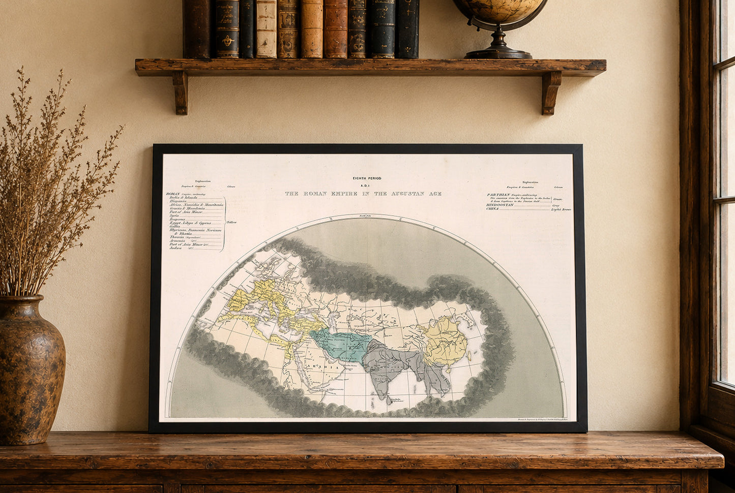 Roman Empire in the Augustan Age A.D. 1