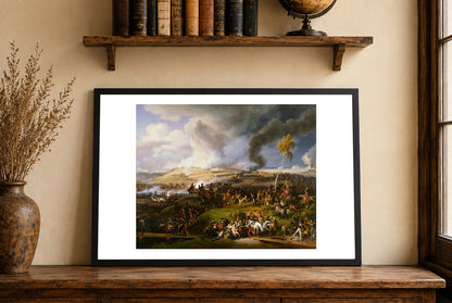 The Battle of Borodino 1822 - Louis-François Lejeune - Napoleon's Russian Campaign Historical Painting Poster