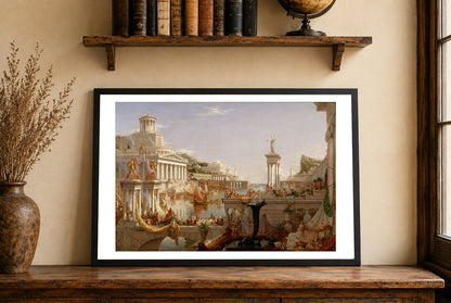 Der Verlauf der Vollendung des Imperiums Poster - Thomas Cole Klassische Imperium Wandkunst