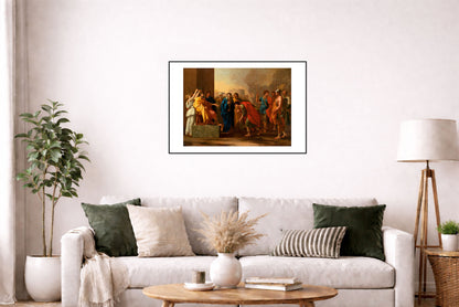 The Continence of Scipio - Nicolas Poussin - Ancient Rome and the Second Punic War Historical Painting Poster