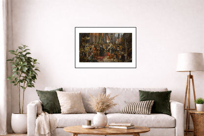 Plakat „Konstytucja 3 Maja 1791” - Jan Matejko, Historyczne Malarstwo Polskie