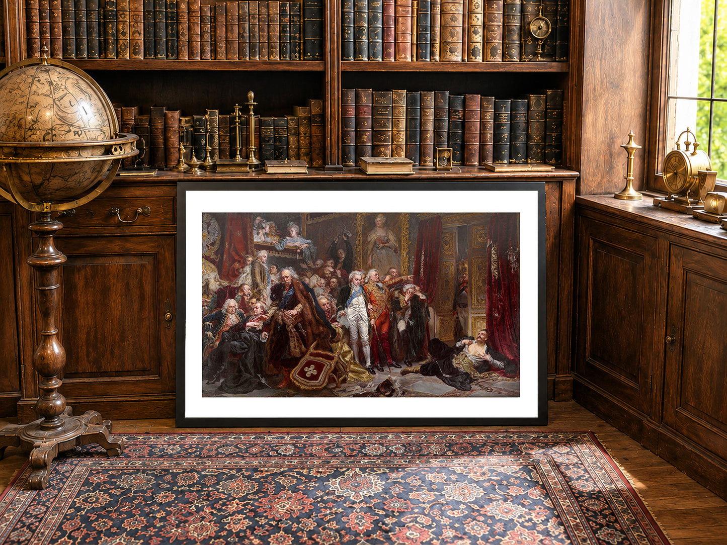 Rejtan The Fall of Poland Poster - Jan Matejko Historic Polish Wall Art