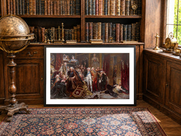 Rejtan The Fall of Poland Poster - Jan Matejko Historic Polish Wall Art