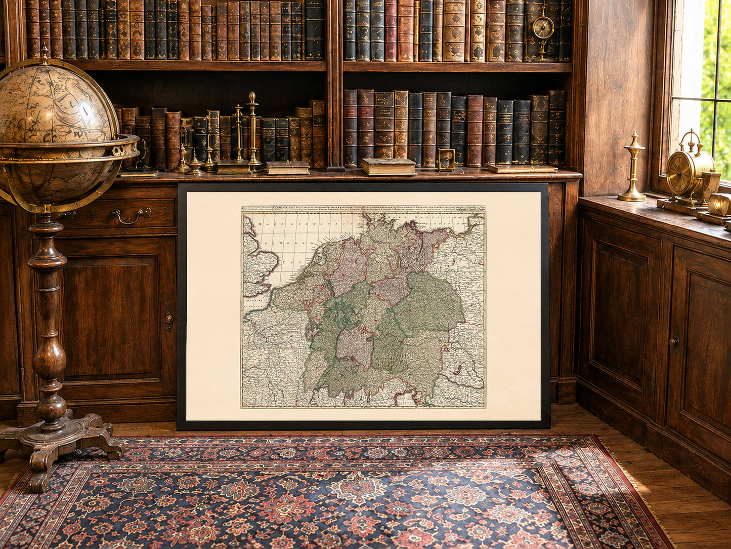 Holy Roman Empire 1740 – Historical Map of Central Europe